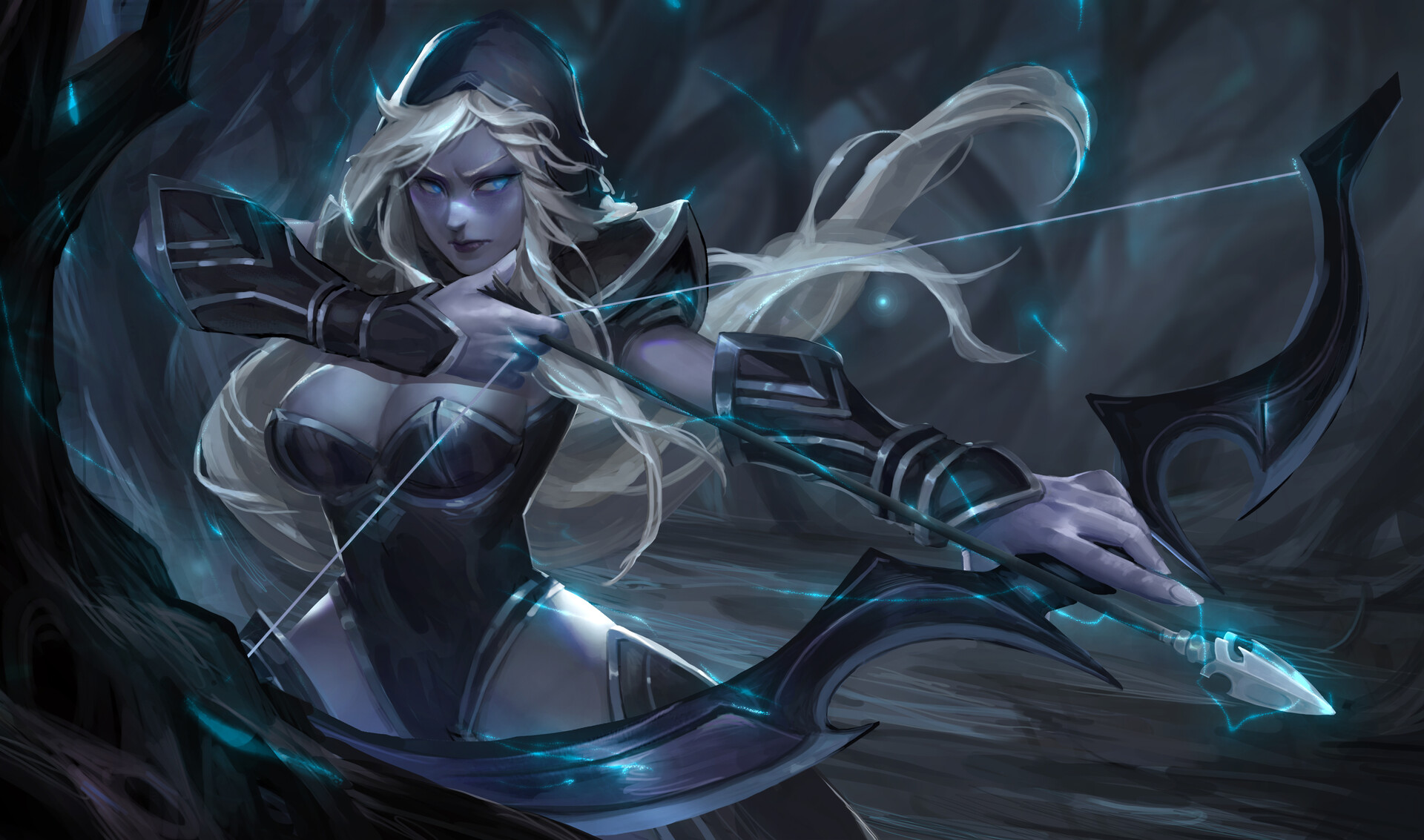 Detail Drow Ranger Dota 2 Wallpaper Hd Nomer 10