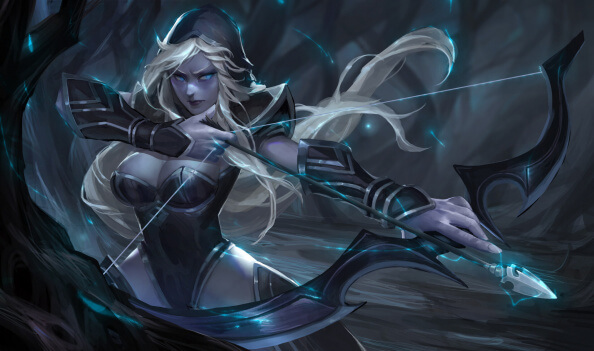 Detail Drow Ranger Wallpaper Nomer 3