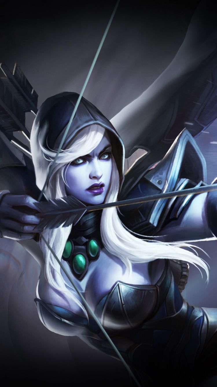 Detail Drow Ranger Wallpaper Nomer 24