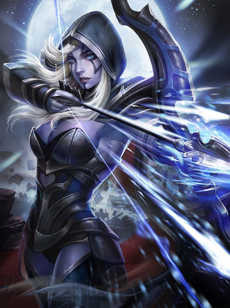 Detail Drow Ranger Wallpaper Nomer 31