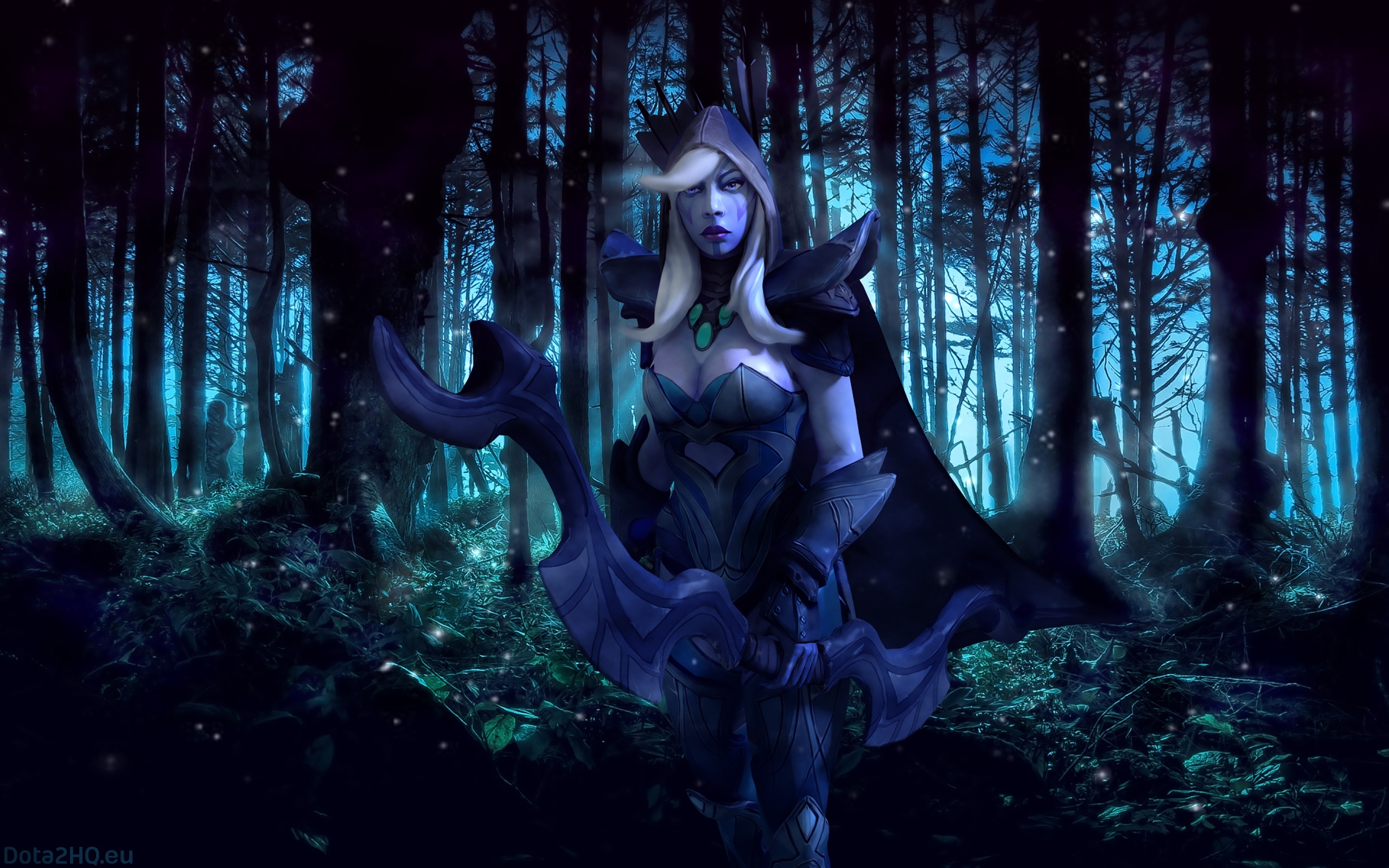 Detail Drow Ranger Wallpaper Nomer 49