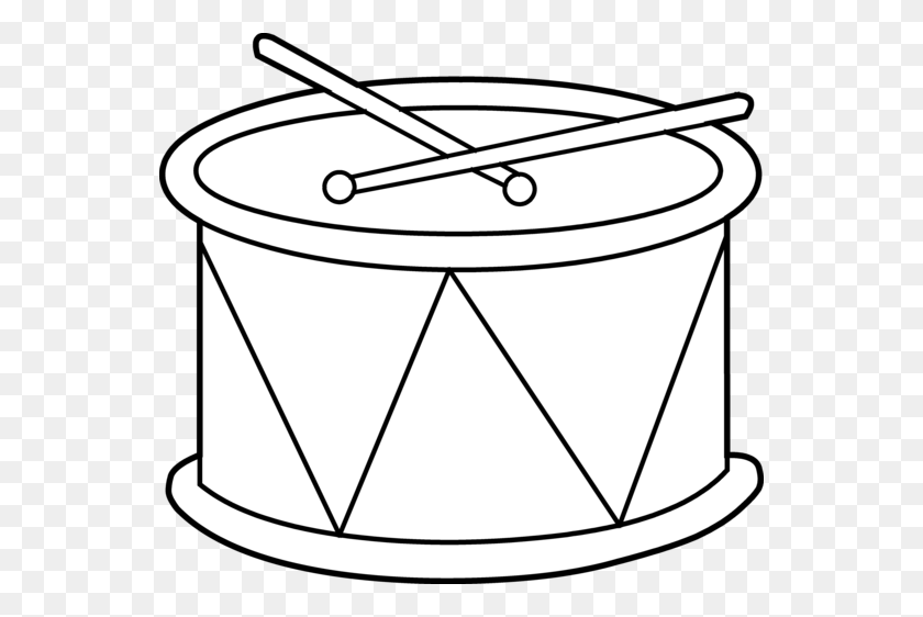 Detail Drum Clipart Black And White Nomer 3