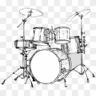 Detail Drum Set Transparent Background Nomer 32