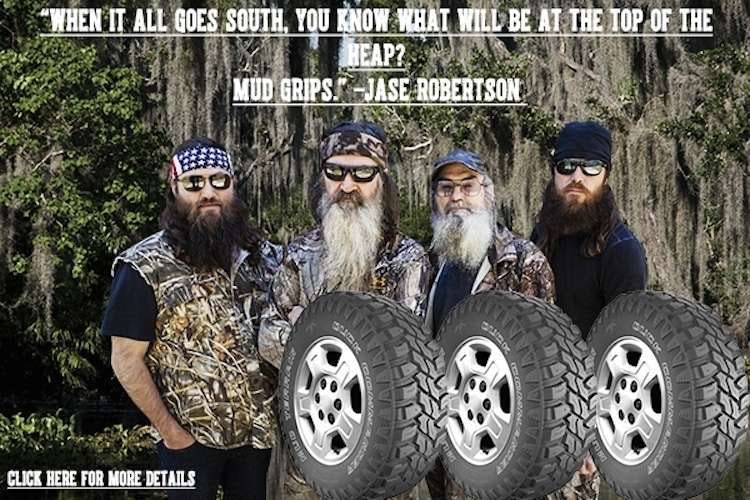 Detail Duck Commander Mud Tires Nomer 45