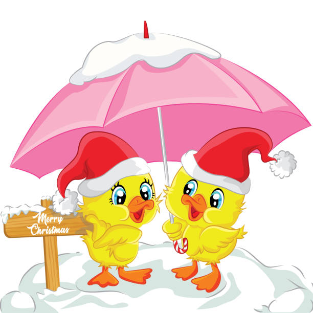 Detail Duck With Umbrella Clipart Nomer 25