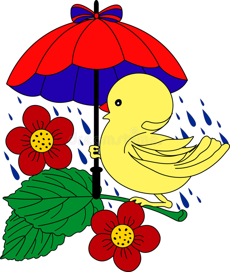 Detail Duck With Umbrella Clipart Nomer 4