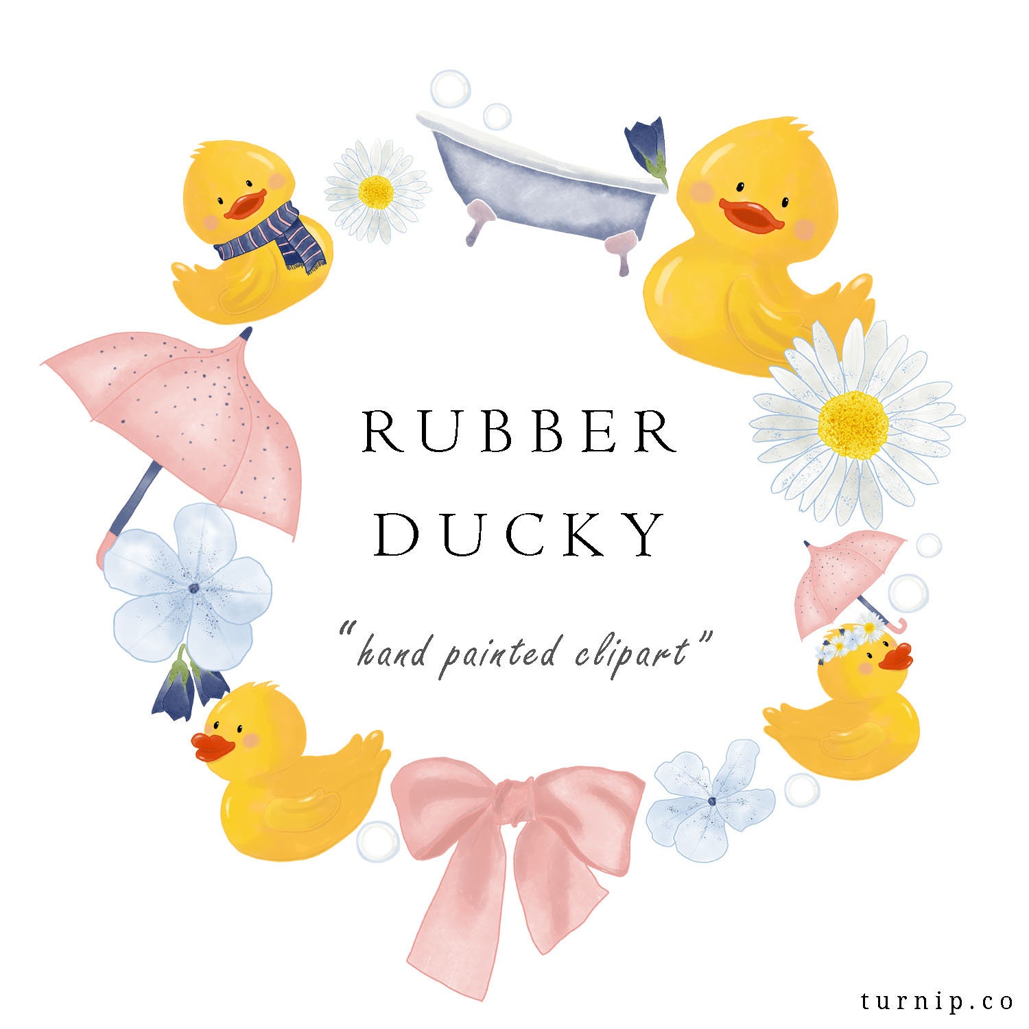 Detail Duck With Umbrella Clipart Nomer 39