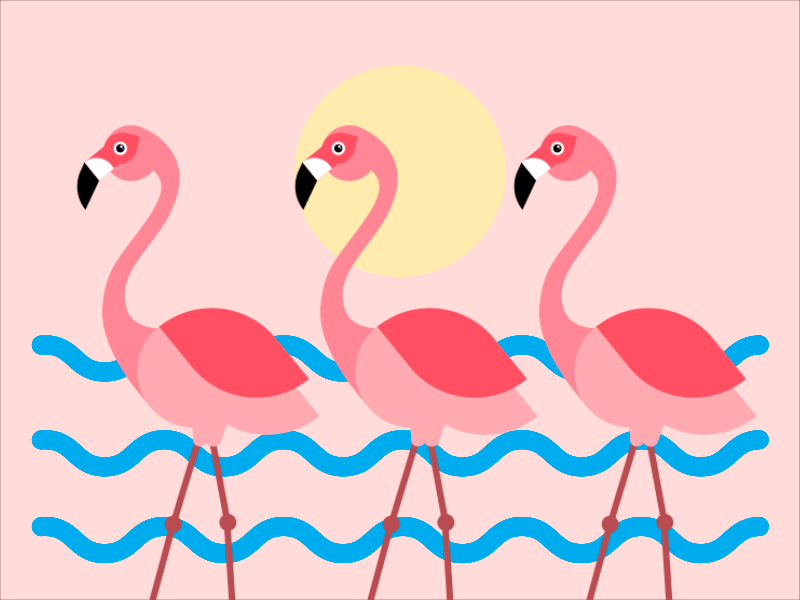 Flamingo Gif - KibrisPDR