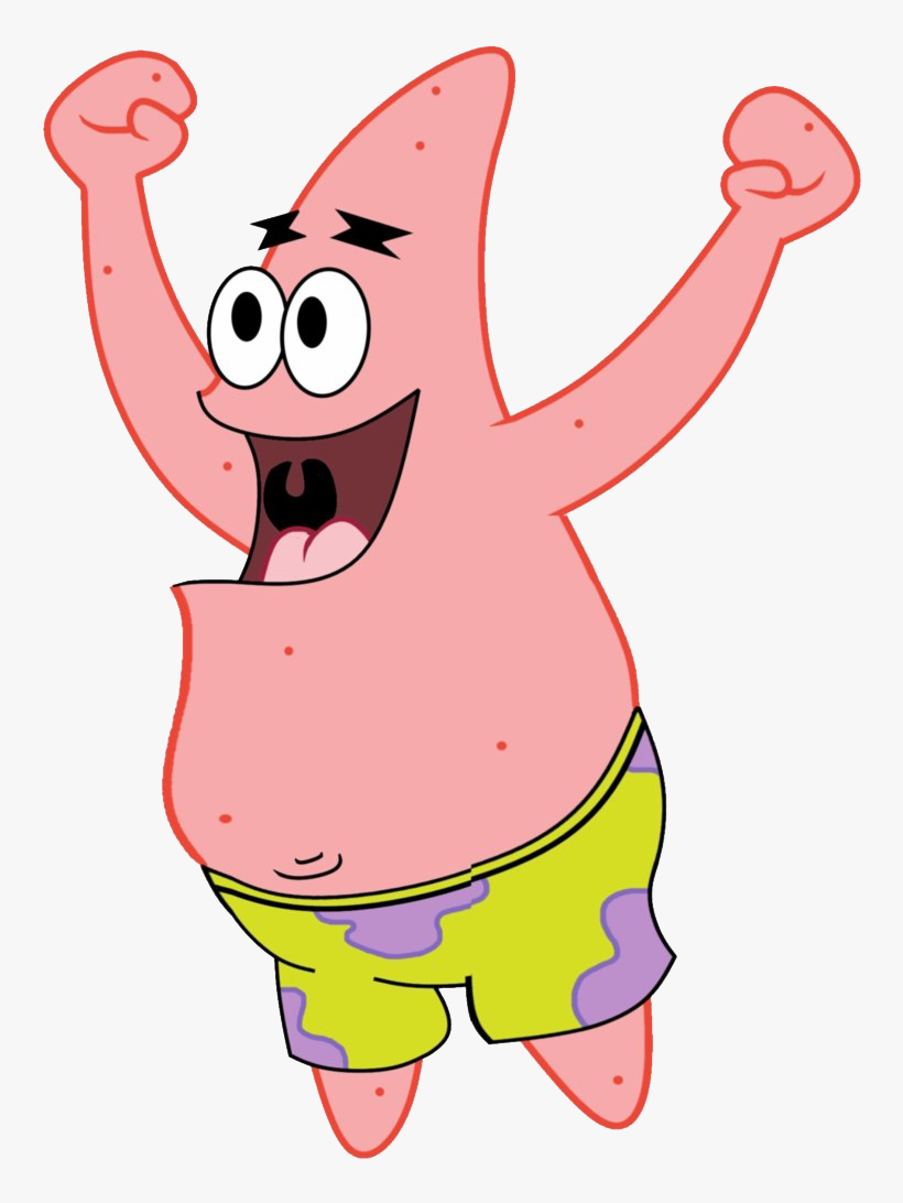 Detail Patrick Star Transparent Nomer 10