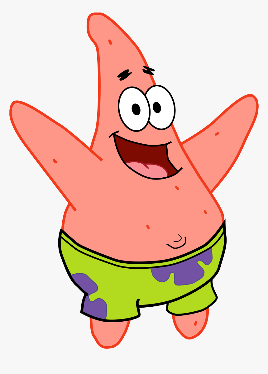Detail Patrick Star Transparent Nomer 4