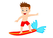 Detail Surfing Clipart Free Nomer 6