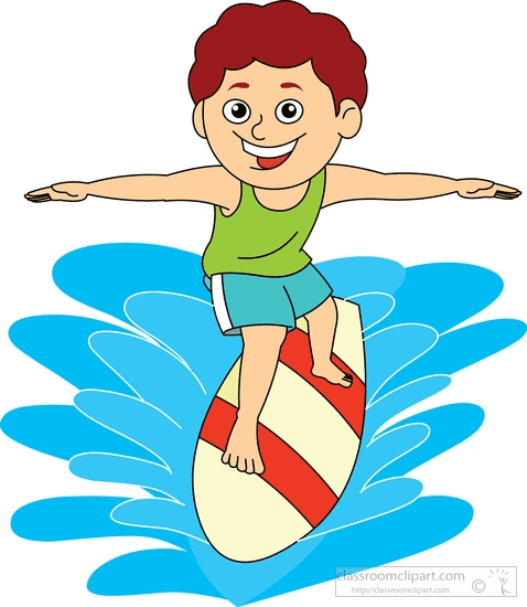 Detail Surfing Clipart Free Nomer 9