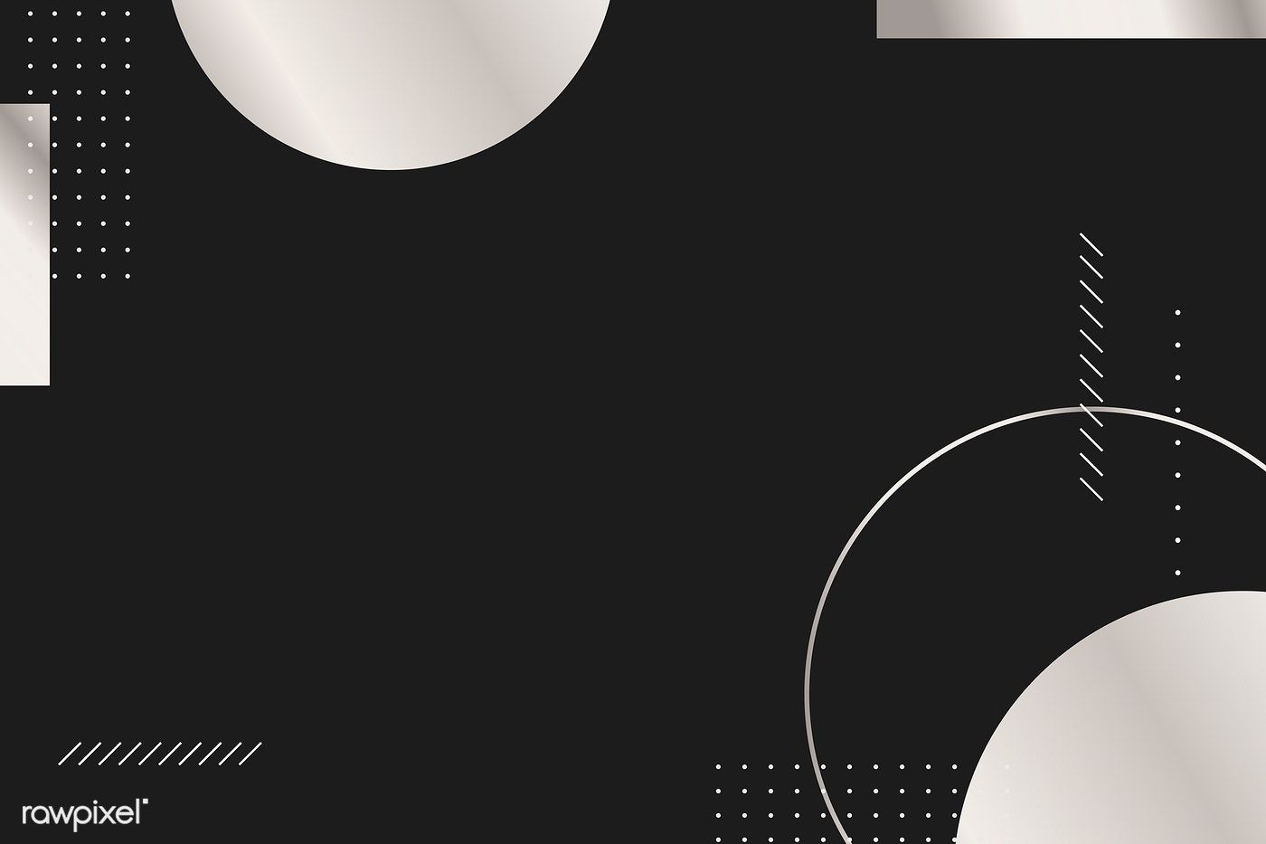 Detail Background Powerpoint Black Nomer 15