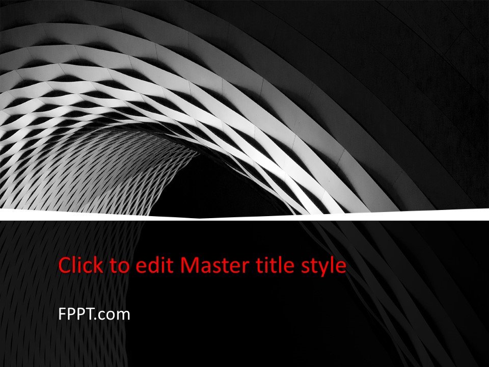 Detail Background Powerpoint Black Nomer 46