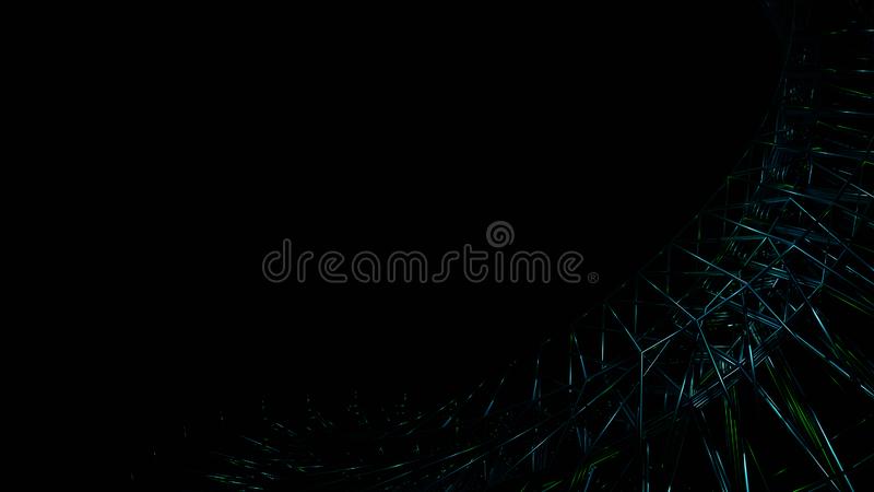 Detail Background Powerpoint Black Nomer 52