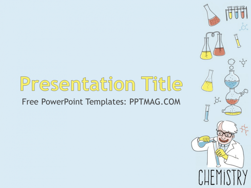 Detail Background Powerpoint Chemistry Nomer 7