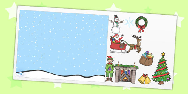 Detail Background Powerpoint Christmas Nomer 17