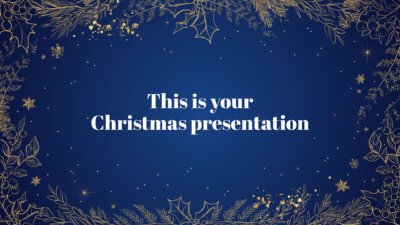 Detail Background Powerpoint Christmas Nomer 20