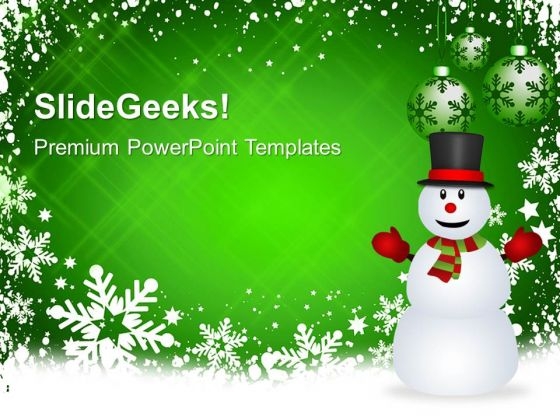 Detail Background Powerpoint Christmas Nomer 23