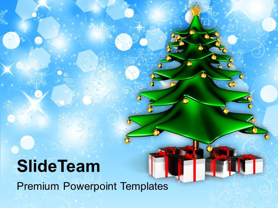 Detail Background Powerpoint Christmas Nomer 24