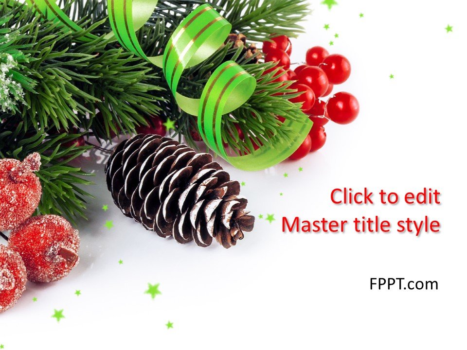 Detail Background Powerpoint Christmas Nomer 31