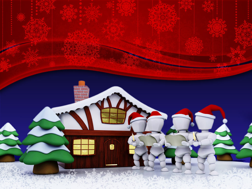 Detail Background Powerpoint Christmas Nomer 44