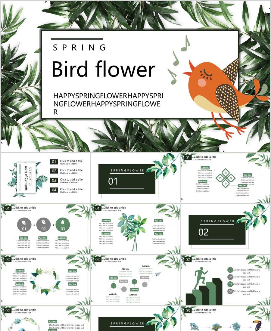 Detail Background Powerpoint Daun Nomer 55