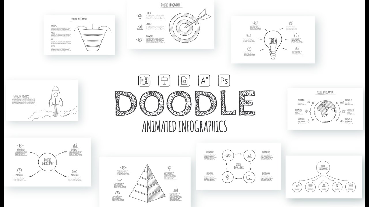 Detail Background Powerpoint Doodle Nomer 11