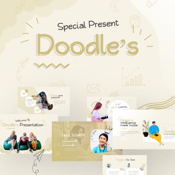 Detail Background Powerpoint Doodle Nomer 46