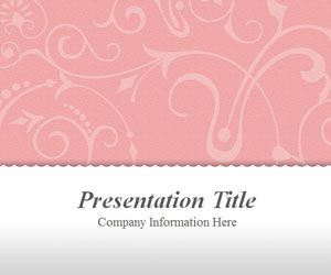 Detail Background Powerpoint Elegant Pink Nomer 16