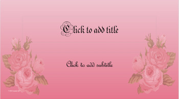Detail Background Powerpoint Elegant Pink Nomer 30