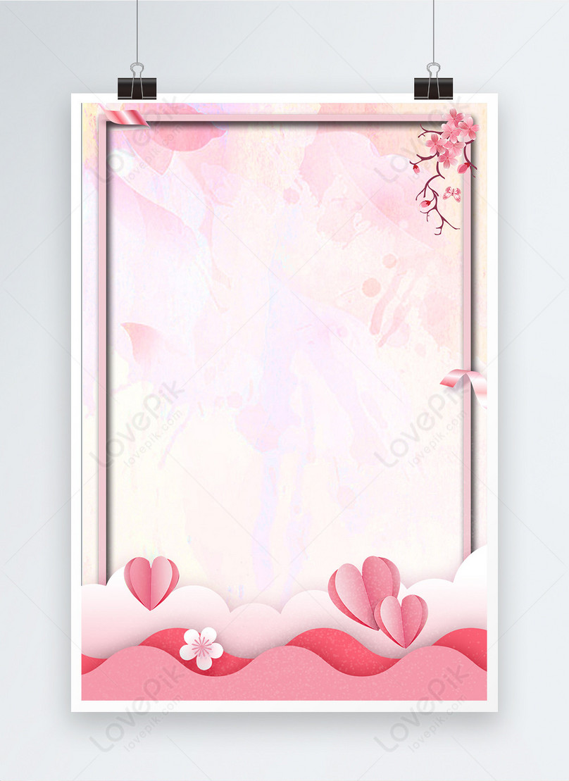 Detail Background Powerpoint Elegant Pink Nomer 32