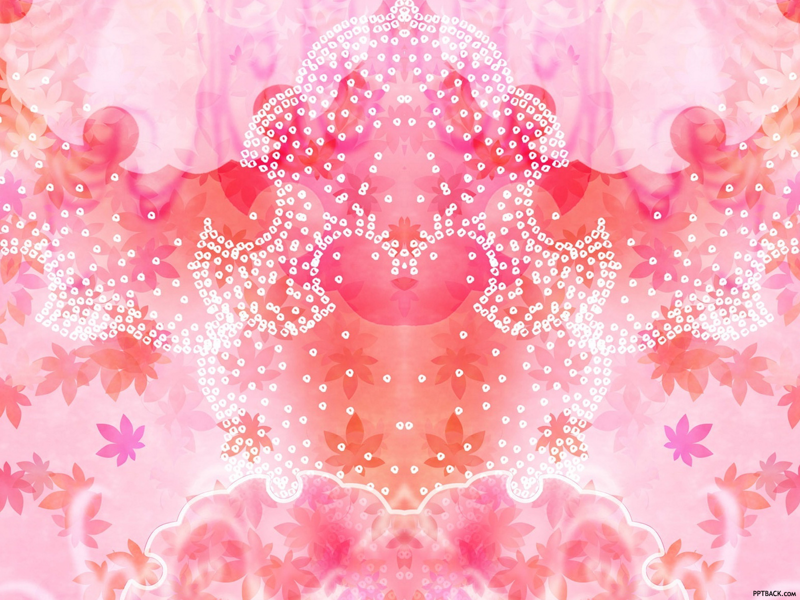 Detail Background Powerpoint Elegant Pink Nomer 48