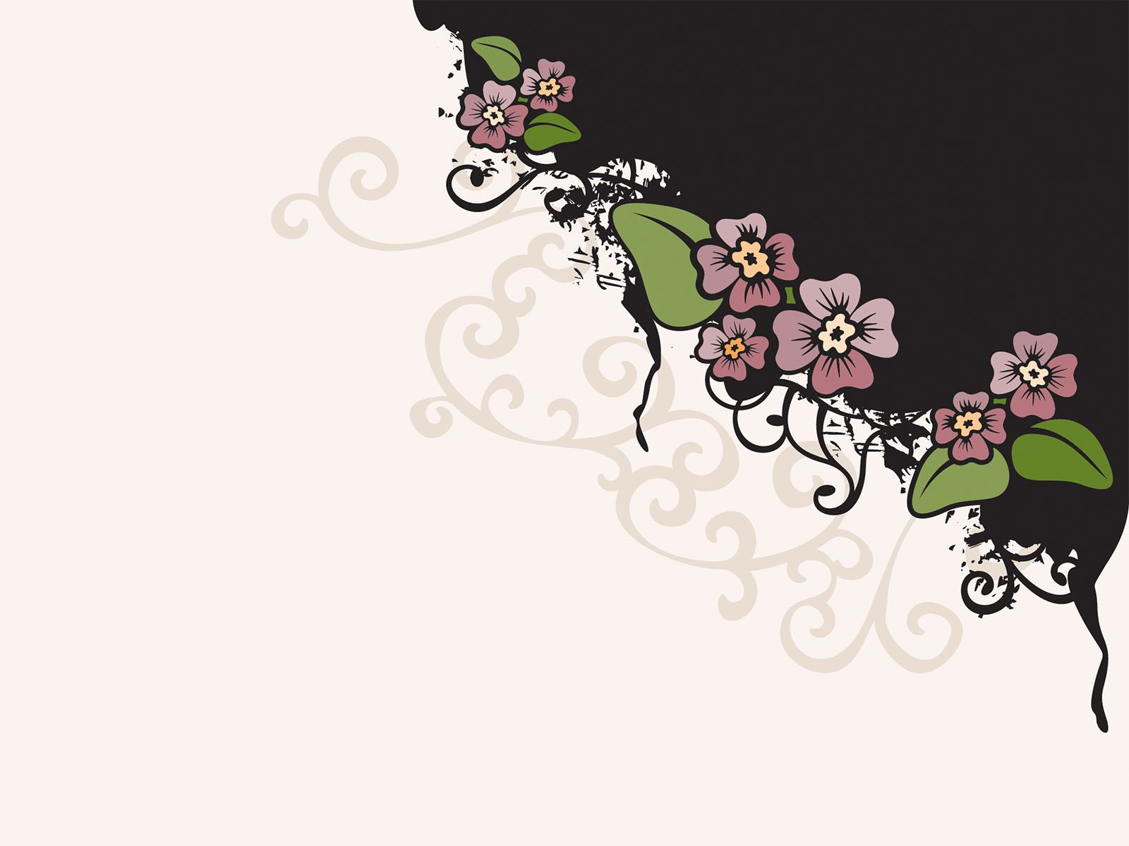 Detail Background Powerpoint Elegant Pink Nomer 54