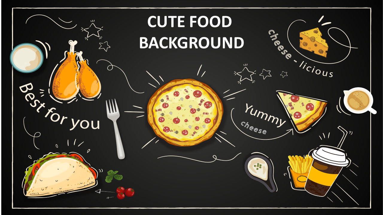 Detail Background Powerpoint Food Nomer 38