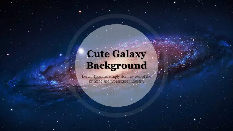 Detail Background Powerpoint Galaxy Nomer 49