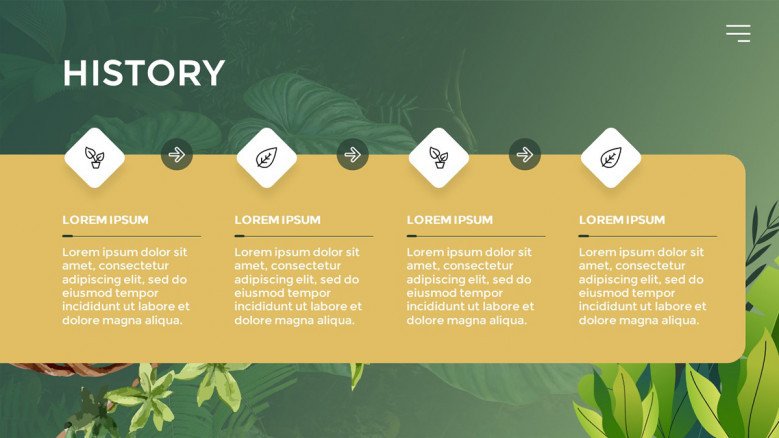 Detail Background Powerpoint Green Nature Nomer 49