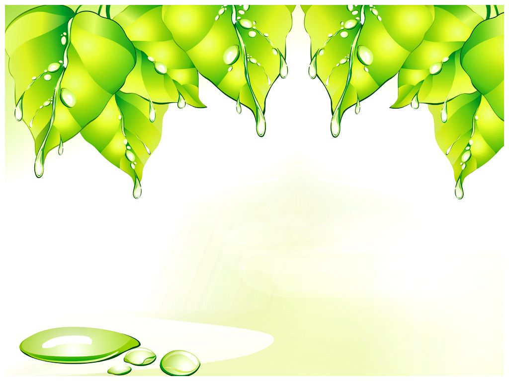 Detail Background Powerpoint Green Nature Nomer 6