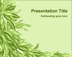 Detail Background Powerpoint Hijau Daun Nomer 21