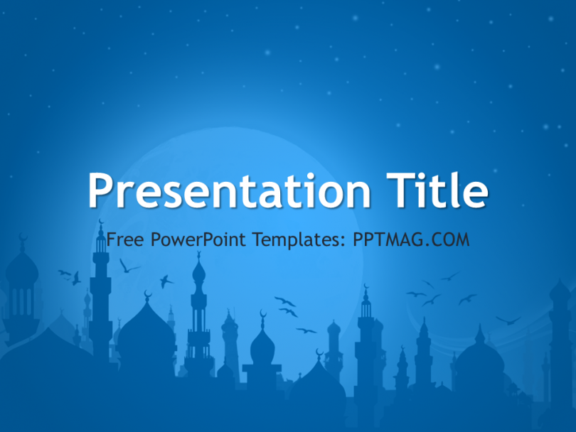 Detail Background Powerpoint Islam Nomer 15