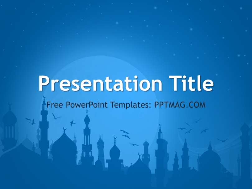 Detail Background Powerpoint Islami Nomer 11