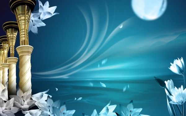 Detail Background Powerpoint Islami Nomer 32