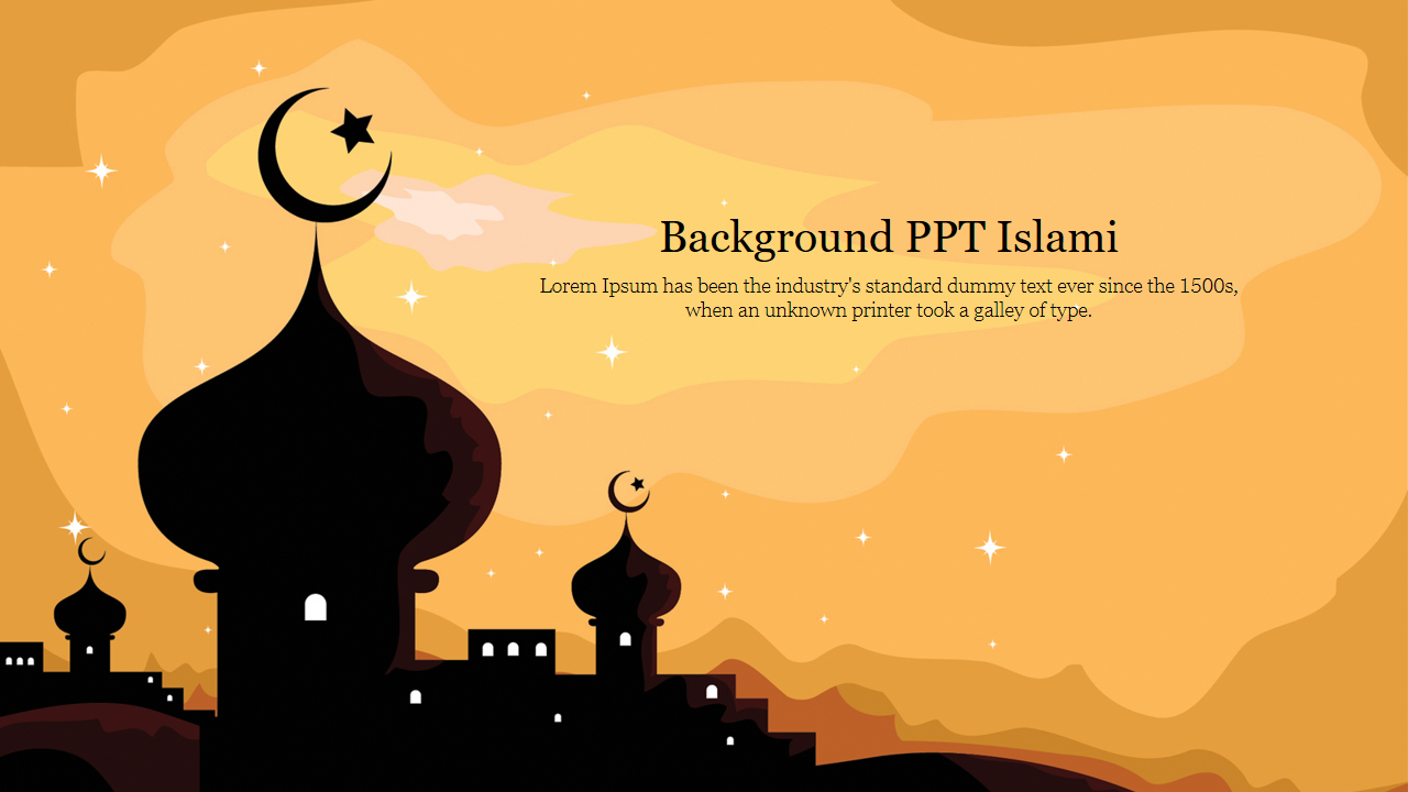 Detail Background Powerpoint Islami Nomer 5