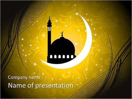 Detail Background Powerpoint Islami Nomer 44