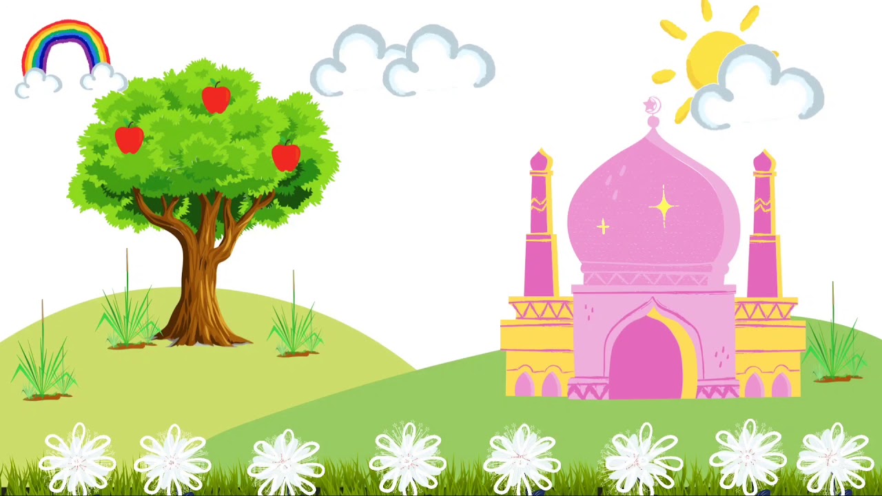Detail Background Powerpoint Islami Bergerak Nomer 3