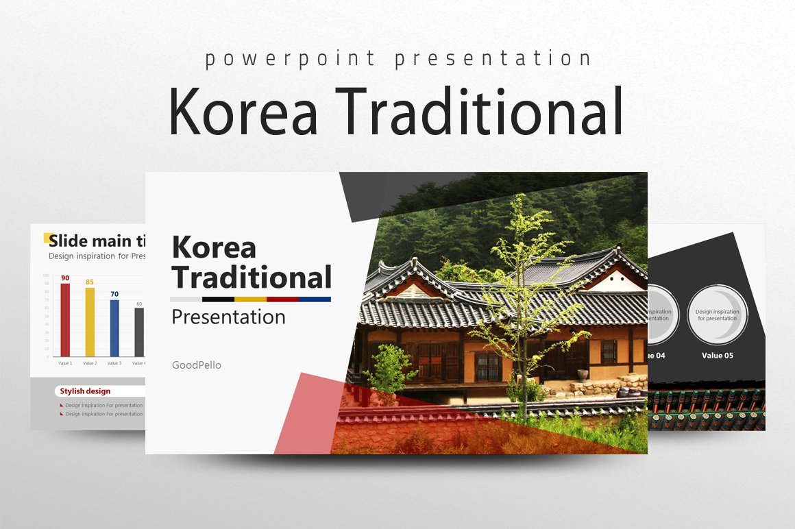 Detail Background Powerpoint Korea Nomer 34