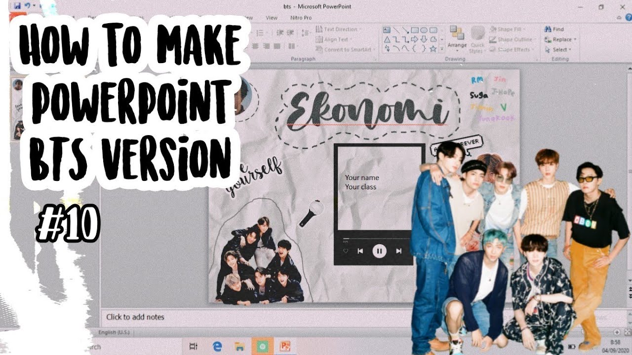 Detail Background Powerpoint Kpop Nomer 22