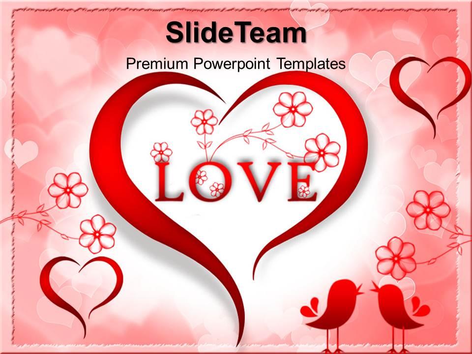 Detail Background Powerpoint Love Nomer 37