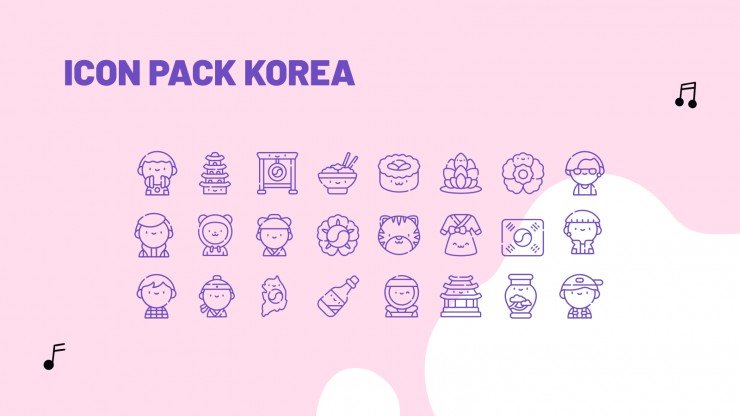 Detail Background Powerpoint Lucu Korea Nomer 24