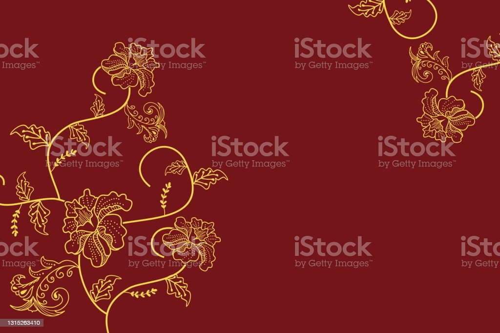 Detail Background Powerpoint Motif Batik Nomer 28